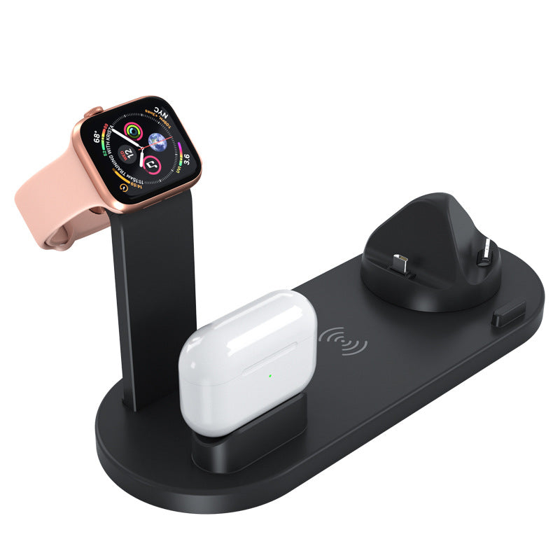 Drei-in-eins-Wireless-Ladegerät-Uhr-Headset-Wireless-Ladegerät-Halterung