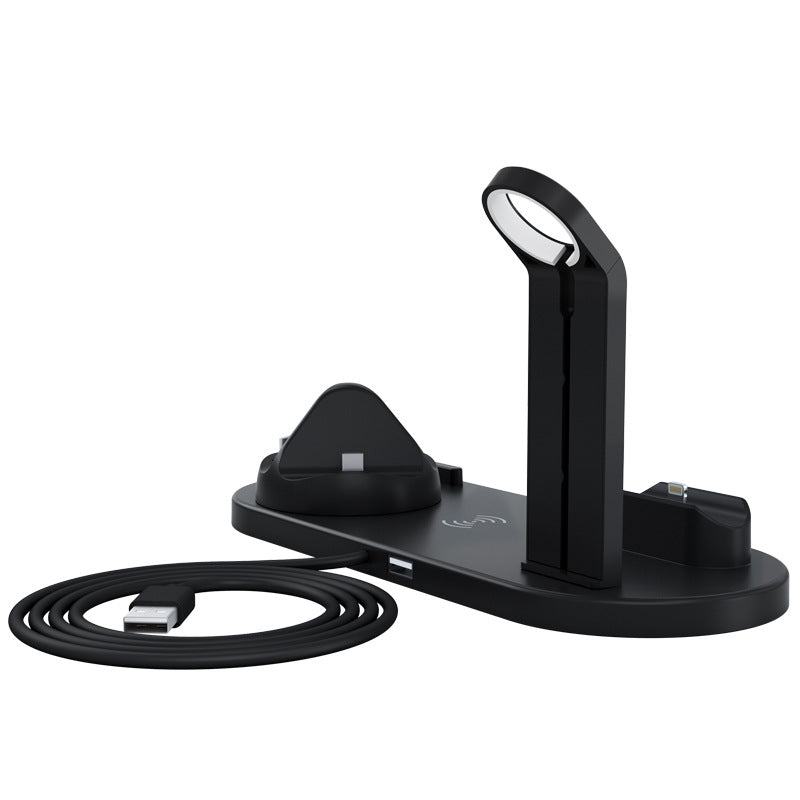 Drei-in-eins-Wireless-Ladegerät-Uhr-Headset-Wireless-Ladegerät-Halterung