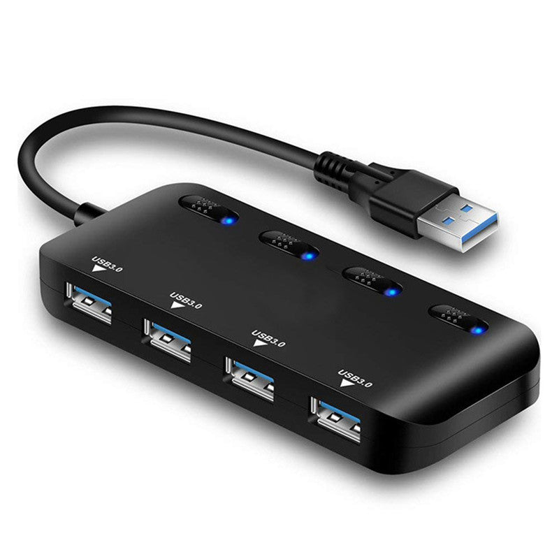 Hub de ports Usb3.04 pour une remorque haute vitesse quatre