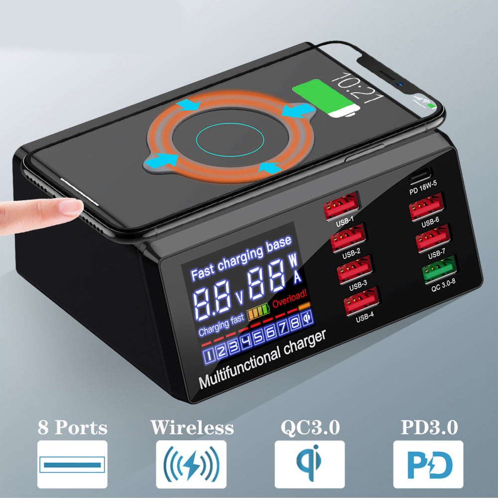 Chargeur sans fil multi-interface